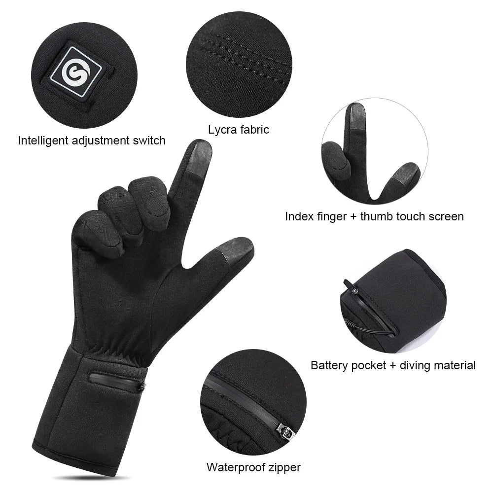 Heated Thermal Gloves